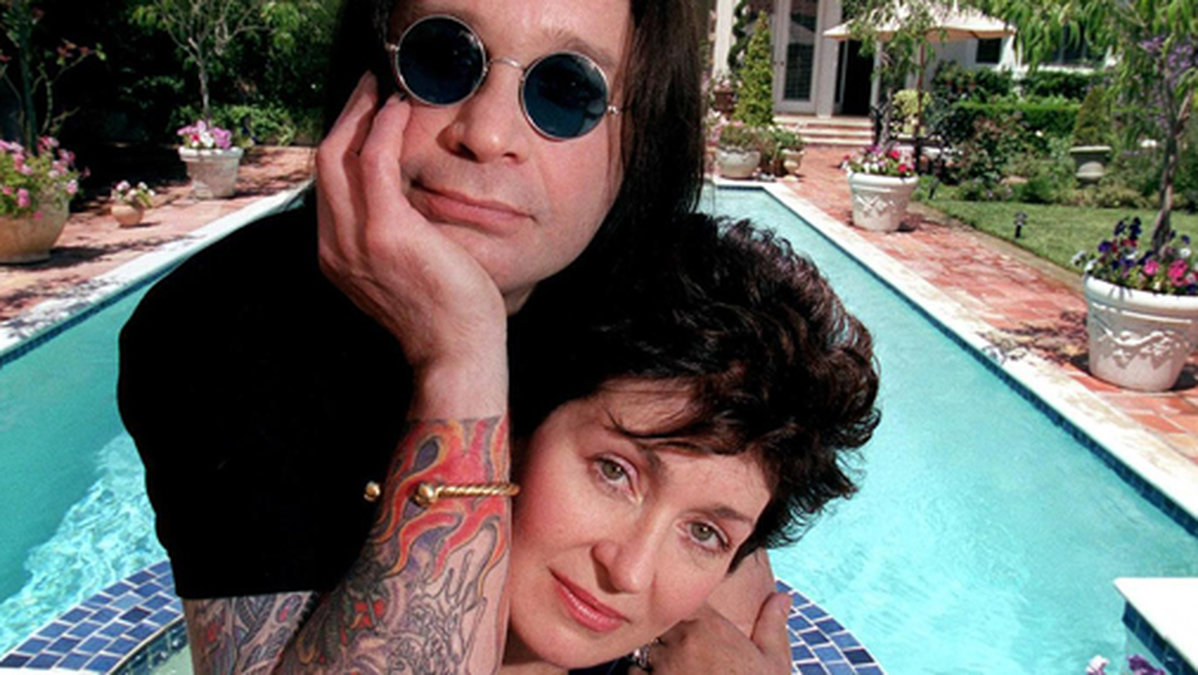 Sharon och Ozzy i Los Angeles år 2003. 