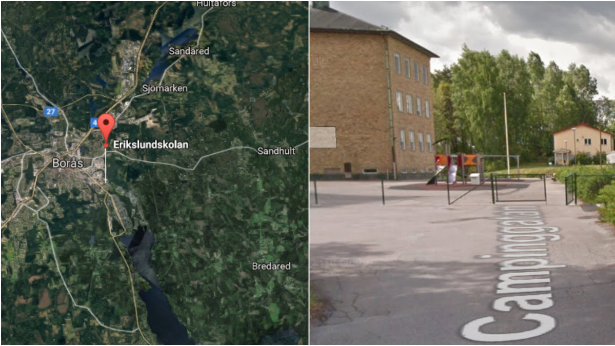 Två skolor i Borås har stängs ner. 