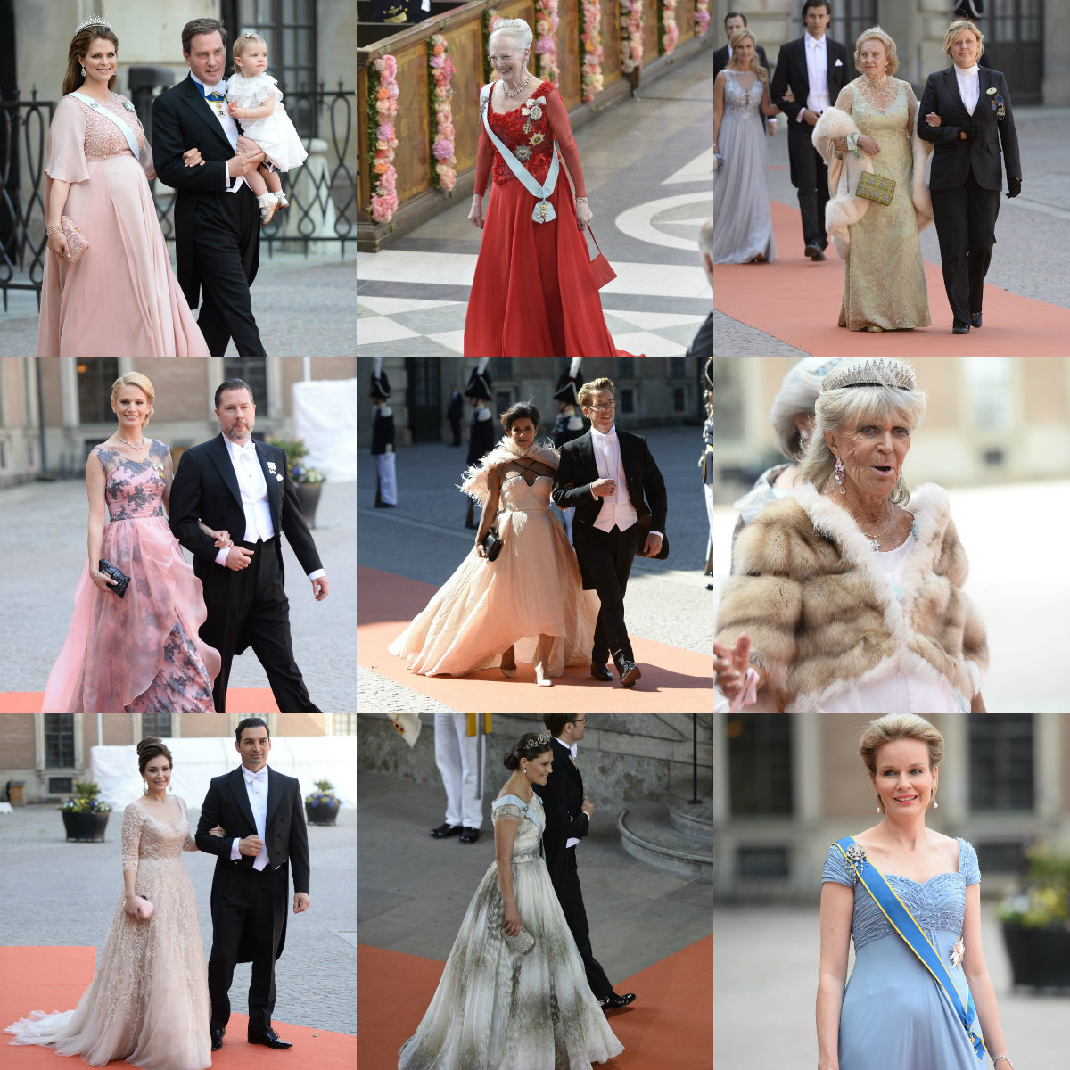 Kungliga bröllop, Prinsbröllopet 2015, Prins Carl Philip, Klänningar, Prinsessan Sofia