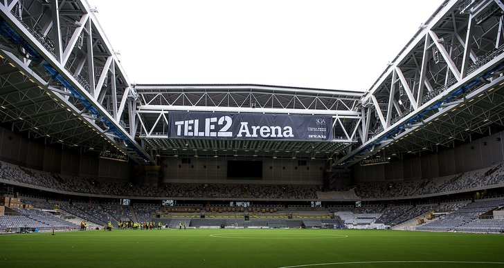 Tele2 arena, Djurgården IF, bombhot