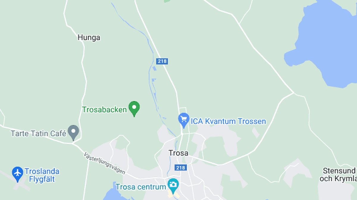 Google maps, Trosa