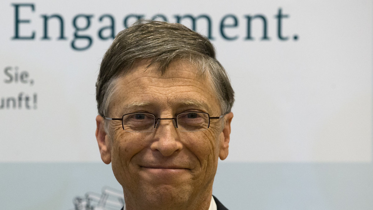 4. Bill Gates, 54 miljarder dollar. Microsoftgrundaren har skänkt stora summor till välgörenhet men är alltjämt uppe och tampas i toppen av listan.