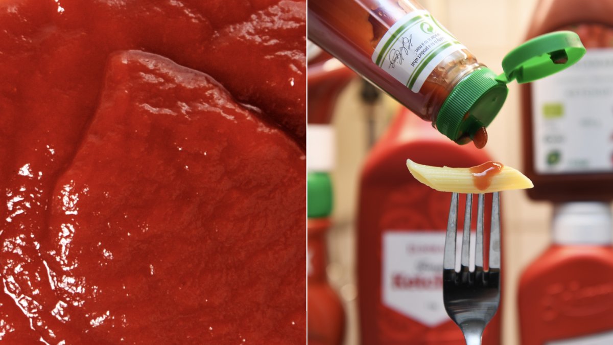 Mellan 700 till 800 kilo ketchup läckte ut i avloppsvattnet från Orkla-fabriken.