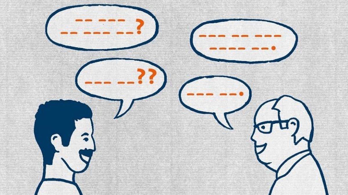 "Om något är oklart under ett samtal, kan du när som helst ställa fråga - det är inte oartigt"