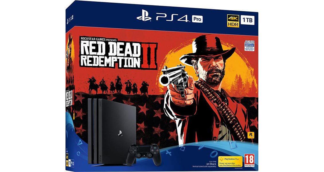 Sony PlayStation 4 Pro 1TB (inkl. Red Dead Redemption 2) Sony PlayStation 4 Pro 1TB (inkl. Red Dead Redemption 2)