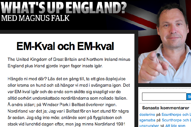 England, Magnus Falk, Nyheter24, Montenegro, EM