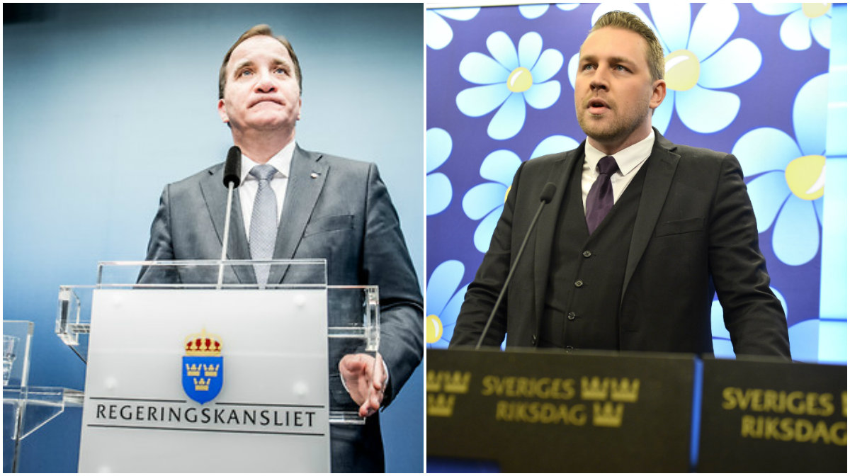 Under lördagen kan man läsa en debattartikel där Stefan Löfven går till attack mot Sverigedemokraterna. 