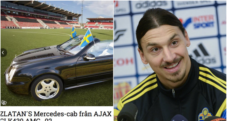 Fotboll, Blocket, AFC Ajax, Mercedes, Bil, Zlatan Ibrahimovic