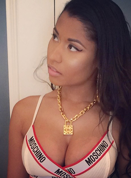 Precis som Nicki Minaj. Precis som Nicki Minaj.
