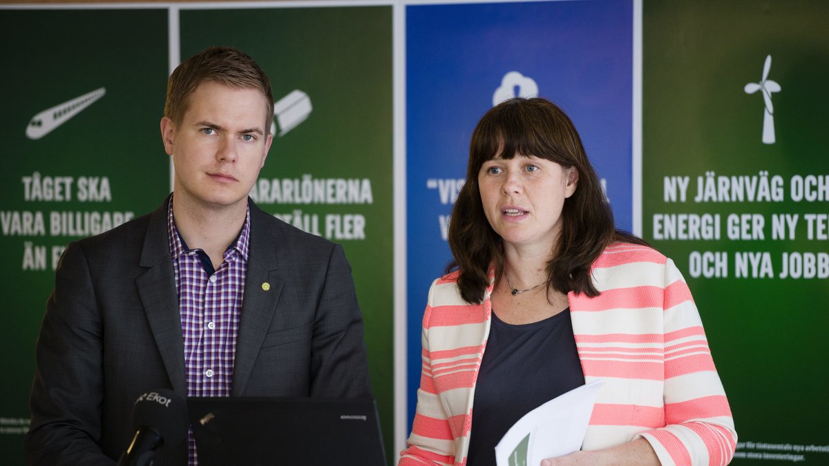 Fredrik Fridolin och Åsa Romson är en del av regeringen.