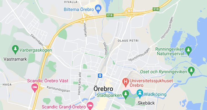 dni, Örebro, Arbetsplatsolycka, Brott och straff