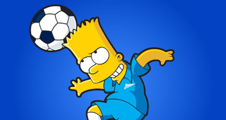 The Simpsons, Boca Juniors, Corinthians, Juventus, Zenit, Fotbolls-VM