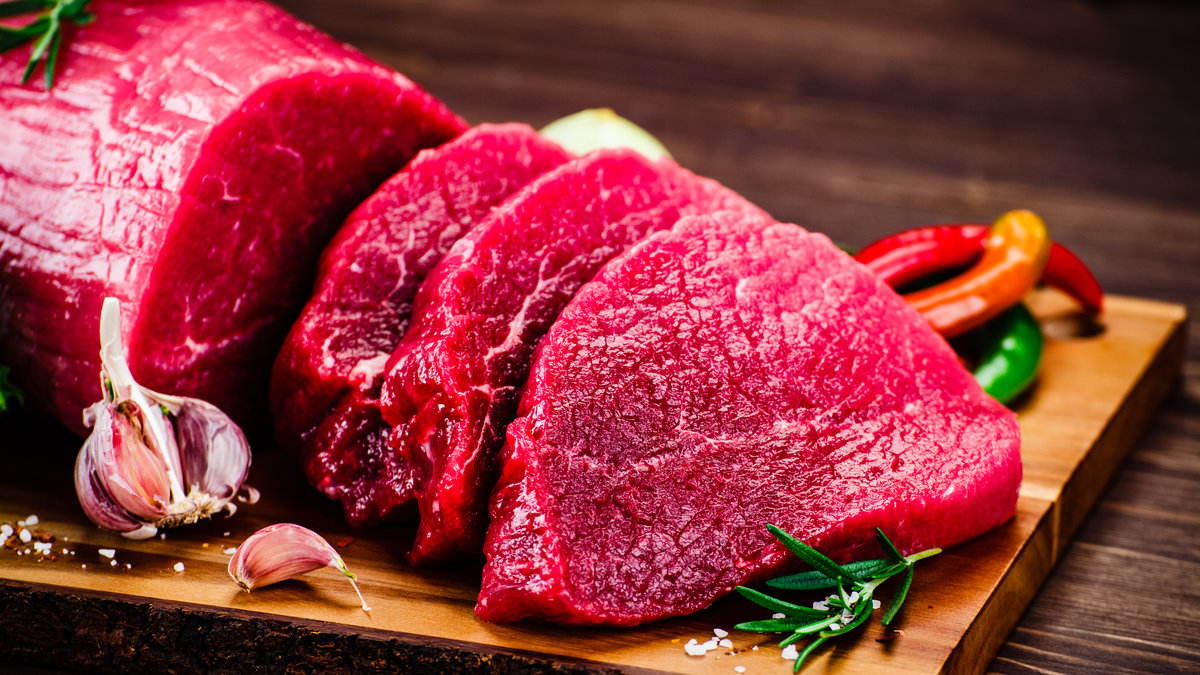 Rött kött kan leda till hjärt- och kärlsjukdomar.