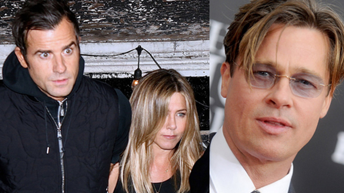 Justin Theroux körde en subtil diss mot Hollywoodstjärnan Brad Pitt. 