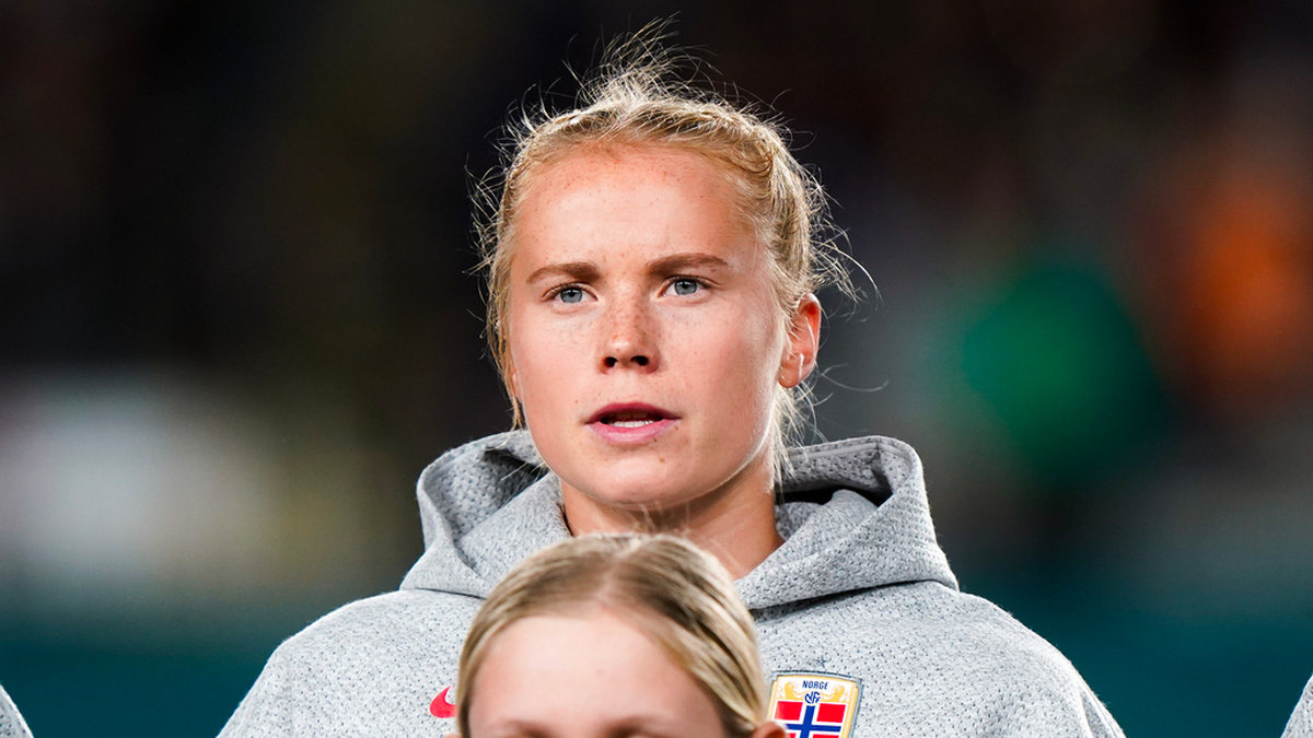 Norska Julie Blakstad stod för två mål när Hammarby derbyslog AIK. Arkivbild.