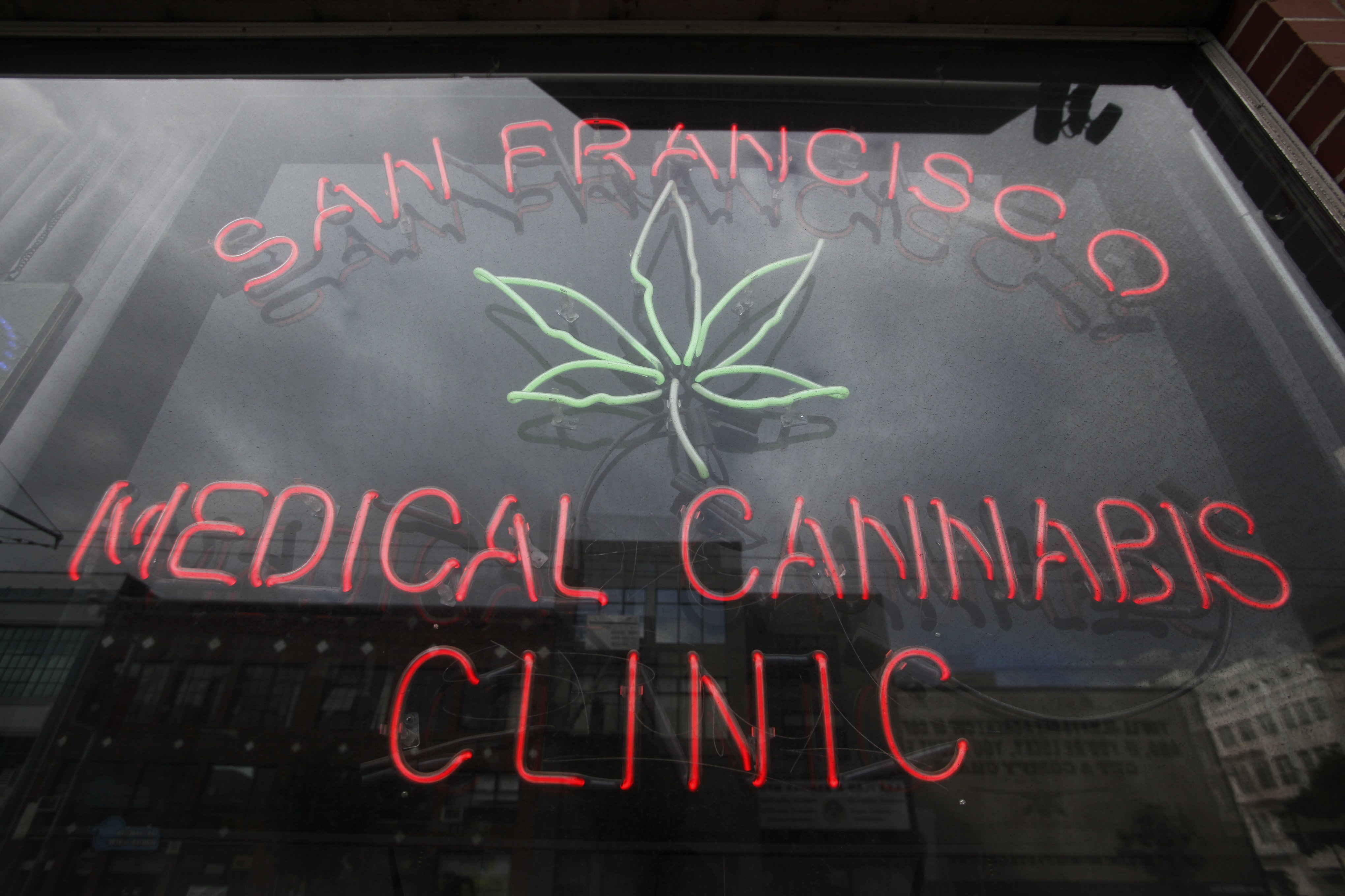 Marijuana är tillåtet för medicinskt bruk i Kalifornien. 
