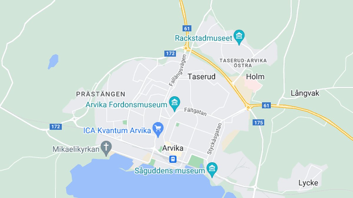 Google maps, Arvika