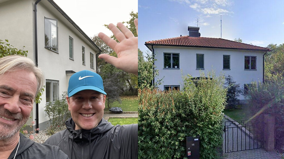 Christer Björkman och maken Martin Kagemark har sålt huset i Nacka