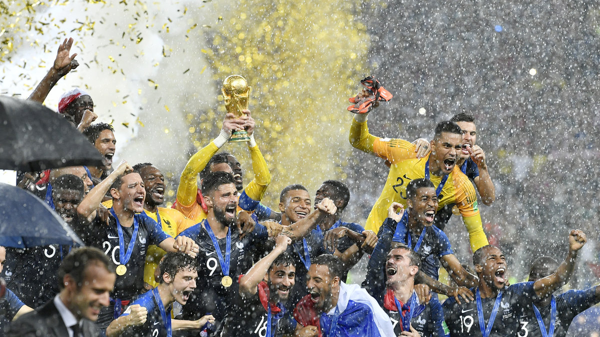 Frankriker vinner VM 2018