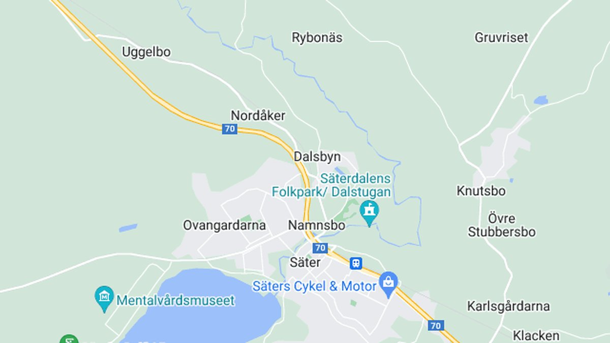Google maps, Säter