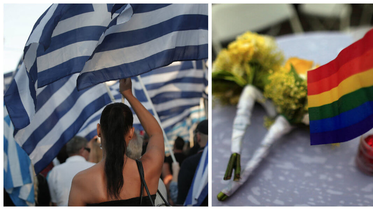 Grekland röstade under natten till onsdagen ja till samkönade partnerskap.