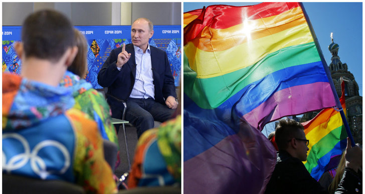 Hot, Vladimir Putin, HBTQ, Ryssland, Krim, Rättigheter, Ukraina