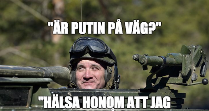 Stefan Löfven, ryssen, Meme, Gotland, Vapen