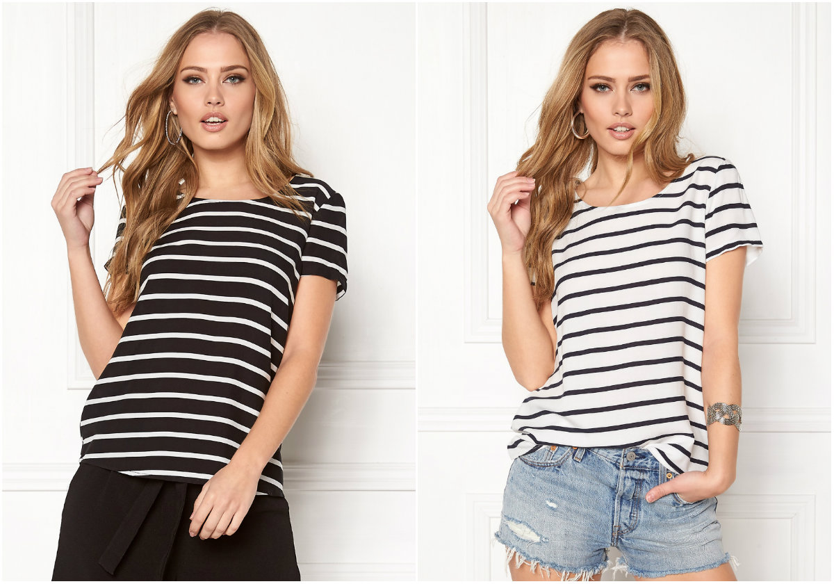Randig t-shirt till sommaren Randig t-shirt till sommaren