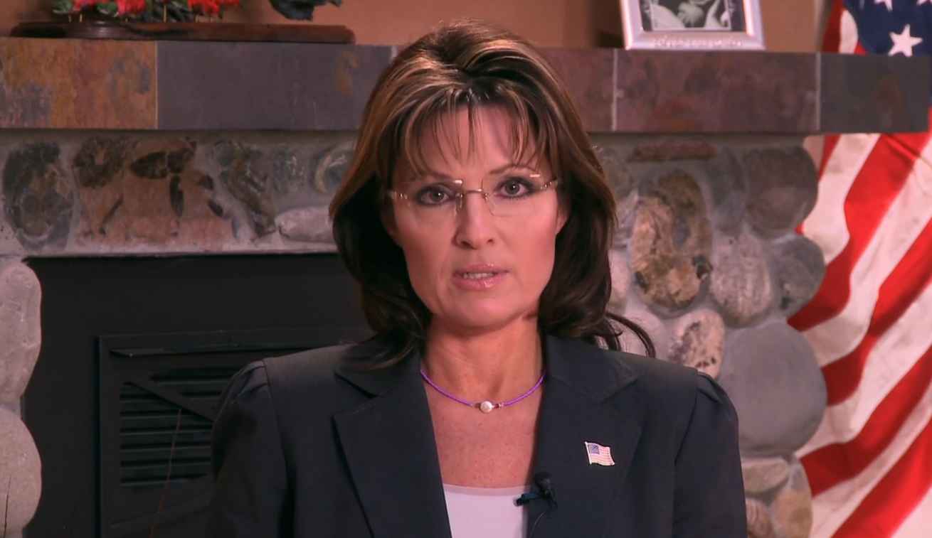 Republikanen Sarah Palin har tidigare gjort sig känd för sina homofobiska uttalanden.