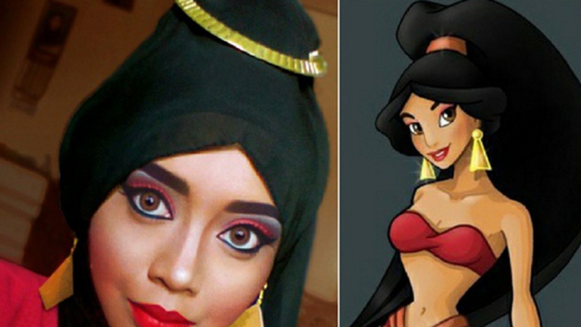 Jasmine från Aladdin.