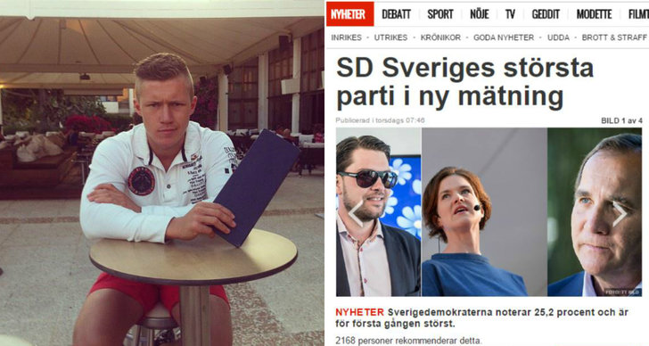 Pontus Andersson, SDU, Sverigedemokraterna
