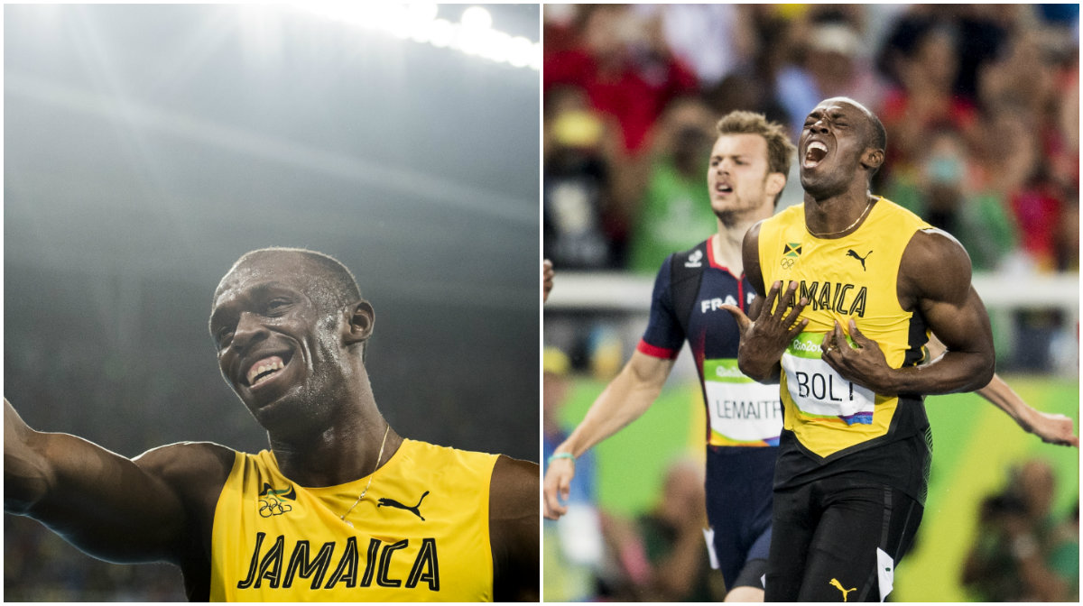 Bolt tog hem OS-guldet på 200 meter med tiden 19.78. 
