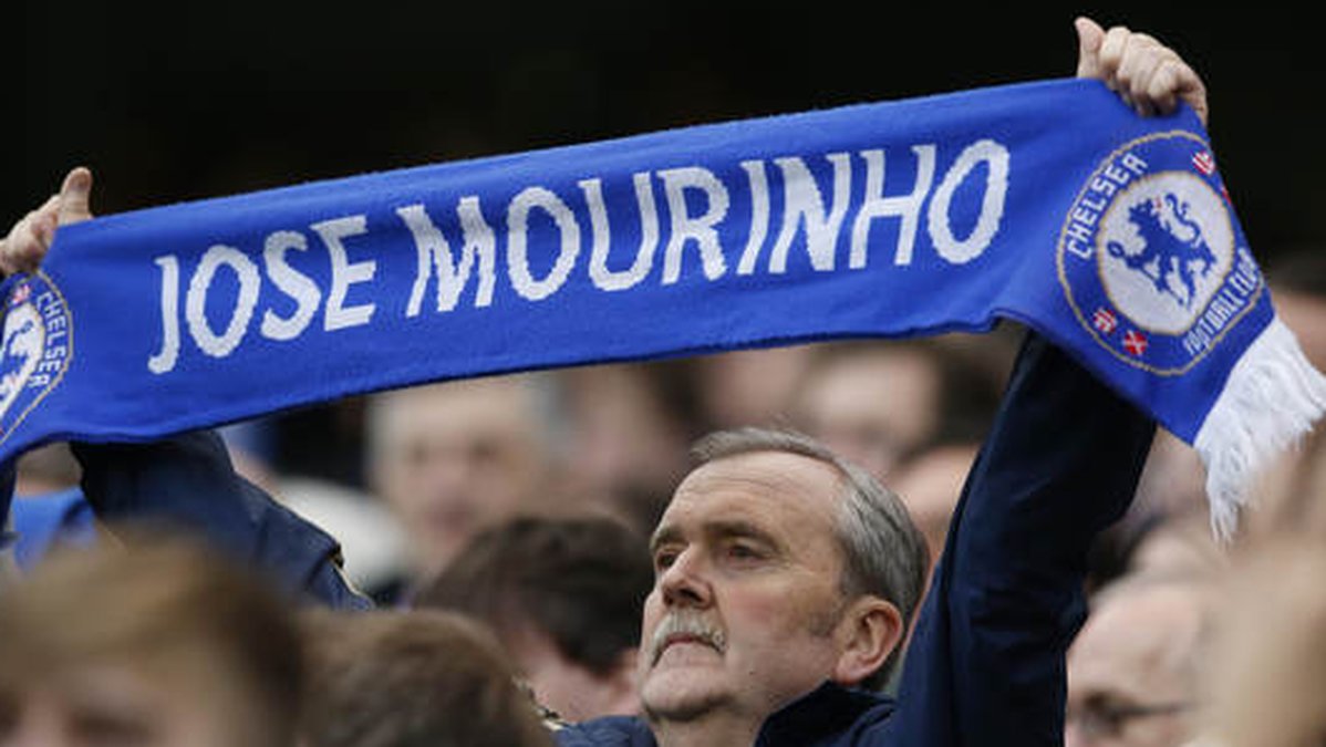 Mourinho var en älskad man i Chelsea. 