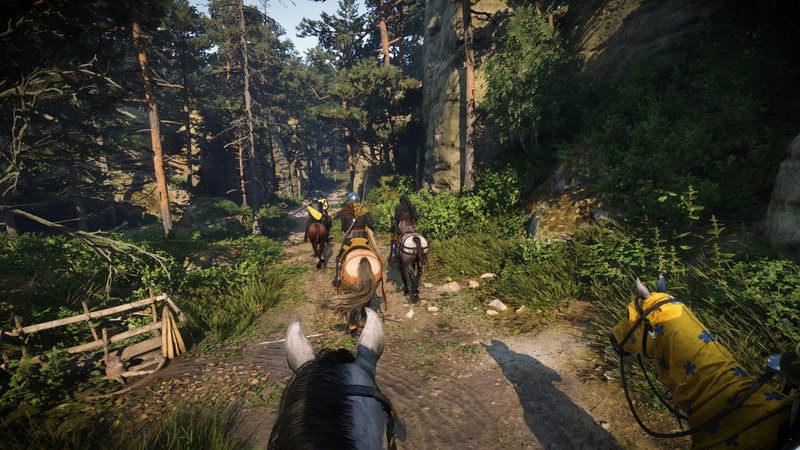 Tidigt i processen spikade studion stora delar av innehållet i 'Kingdom come: Deliverance 2'. Fokus låg på att utveckla och polera – och att inte ta sig vatten över huvudet. Pressbild.