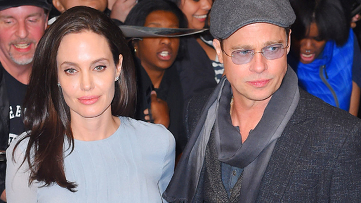 Världens finaste kändispar – Angelina Jolie och Brad Pitt – på premiären av Angelinas nya film "By the sea". 