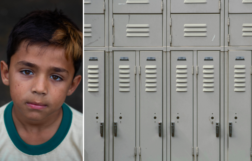 Var fjärde barn med utländsk bakgrund säger sig ha upplevt rasism i skolan.