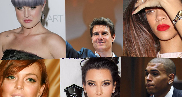 Tom Cruise, Courtney Love, Skandaler, Lindsay Lohan