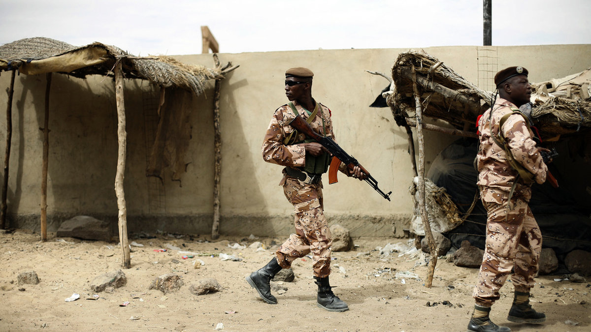 Maliska soldater, som inte har koppling till fallet. Arkivbild.