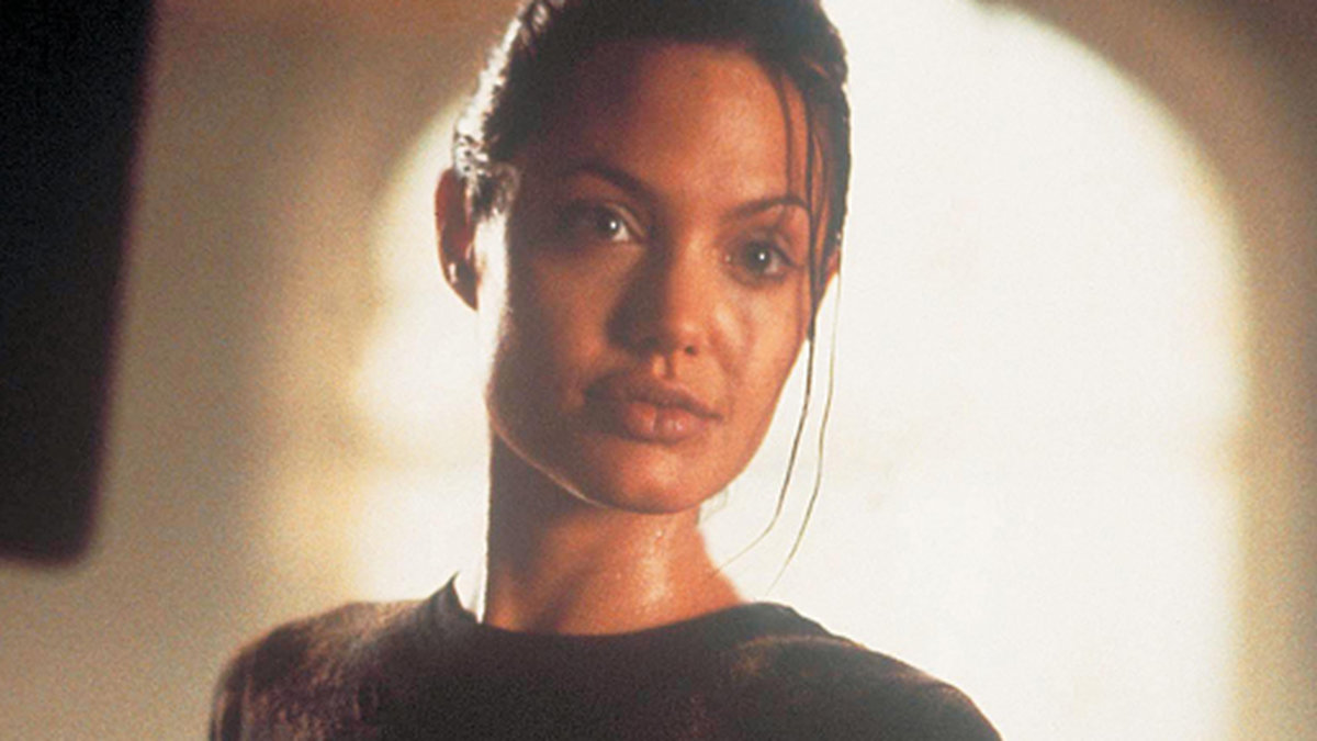 Angelina Jolie i filmen Lara Croft: Tomb Raider.