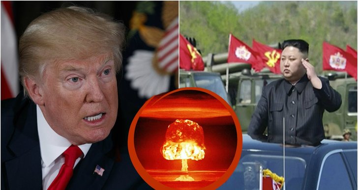 Kärnvapen, Nordkorea, Kim Jong-Un, Donald Trump