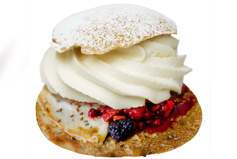 Den här kombinationen av semla och pannkaka är inte den enda. Vilket av Nyheter24:s smaskiga kombos skulle du vilja testa?