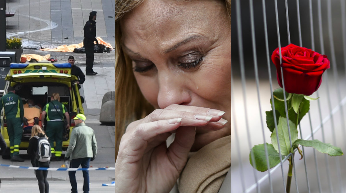 Här är 25 bilder som visar varför vi aldrig får glömma terrorattentatet på Drottninggatan.