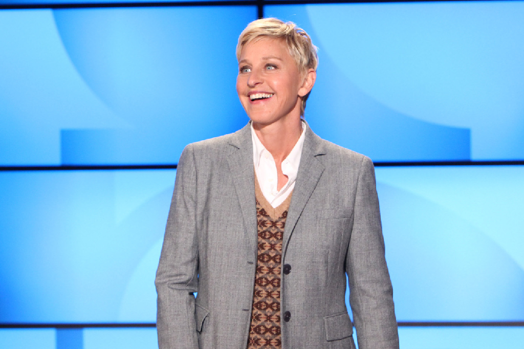 I programmet "The Ellen DeGeneres show" svarade hon på föreningens diskriminering.