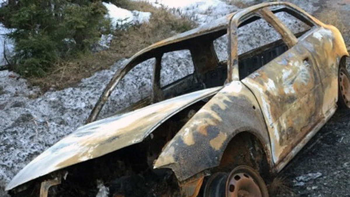 2 dagar efter kidnappningen hittade polisen denna bil – som kan vara inblandad i kidnappningen.