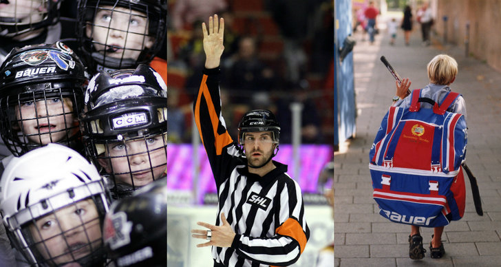 Debatt, Domare, ishockey, Hot, Micke Nylander