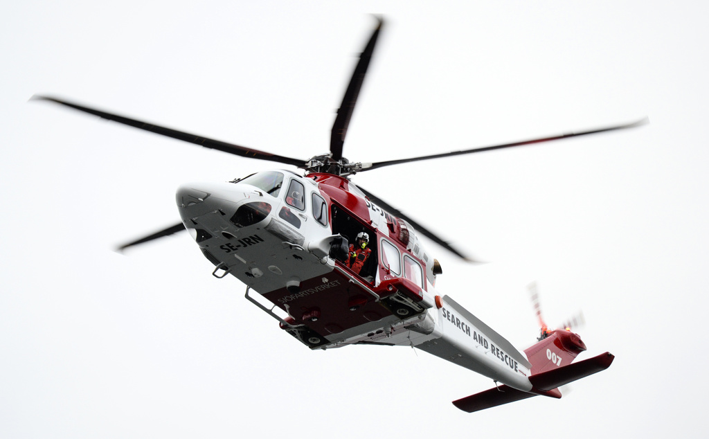 En räddningshelikopter från Sjöfartsverket. Arkivbild från 2016.