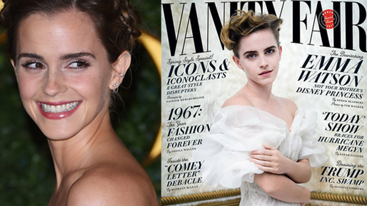 Emma Watson pryder omslaget till Vanity Fair. 