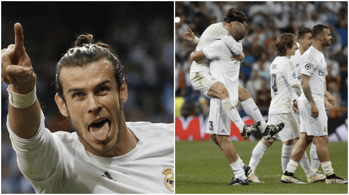 Gareth Bale frälste Real i CL-semifinalen – med lite hjälp på traven.