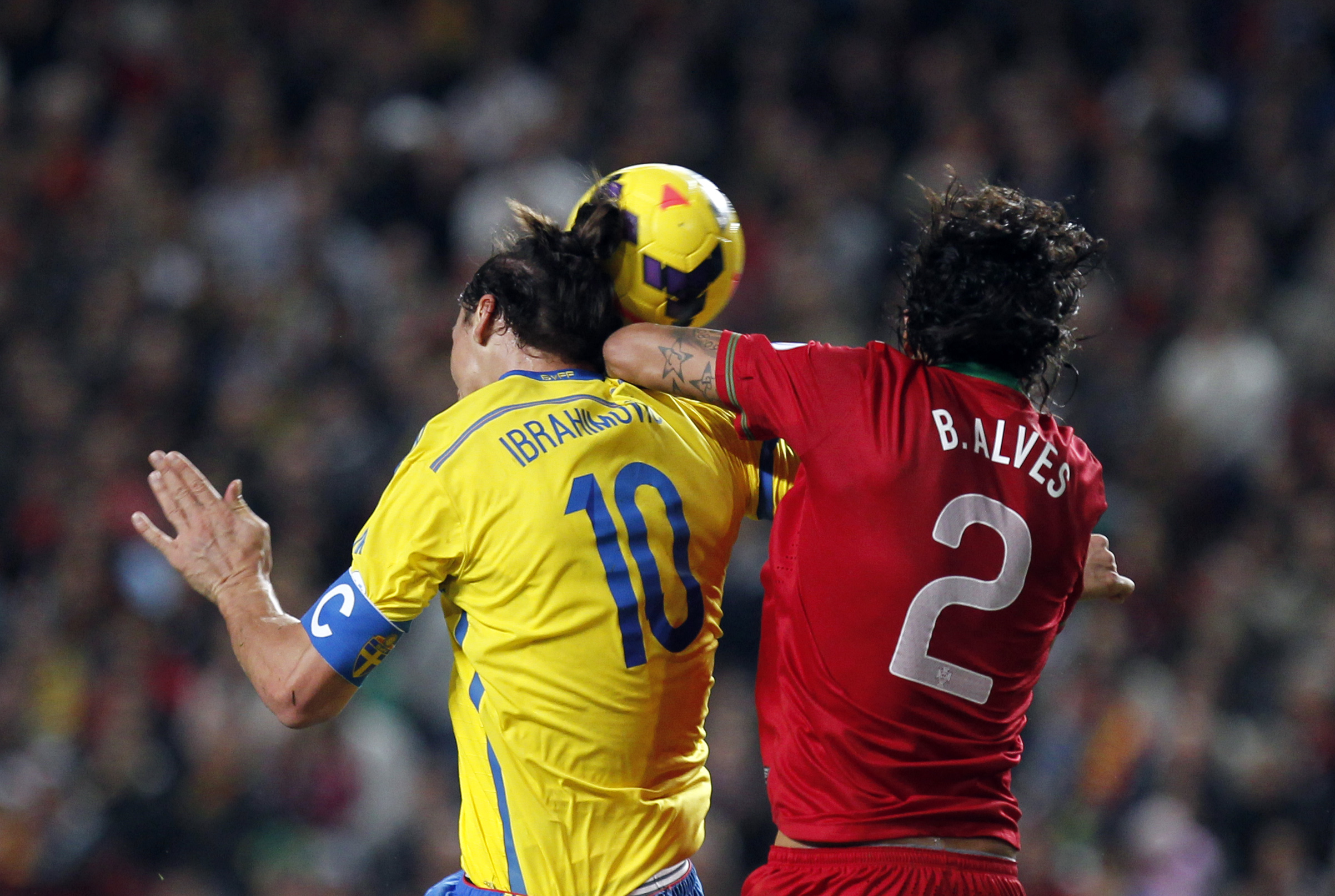 Zlatan Ibrahimovic var inblandad i många tuffa dueller. Zlatan Ibrahimovic var inblandad i många tuffa dueller.