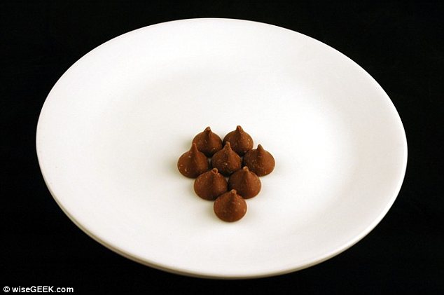 Det är inte haren som varit framme. Chokladkaramellen går under namnet "herley kisses" och innehåller 200 kalorier. Det är inte haren som varit framme. Chokladkaramellen går under namnet "herley kisses" och innehåller 200 kalorier.
